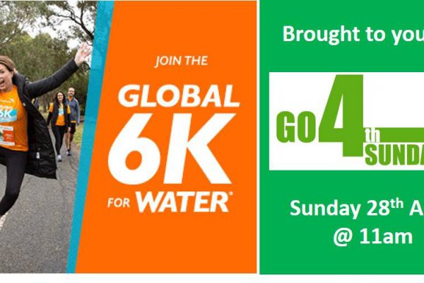 Go4th Sunday World Vision Global 6K for Water 
 http://www.go4th.org.uk