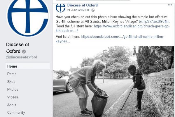 Diocese of Oxford Facebook P4 Testimonial Go4th Sunday Milton Keynes http://www.go4th.org.uk