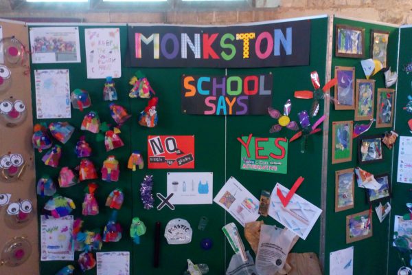 Monkston Primary School – Plastics Exhibition All Saints Church MK Village 5-6 Oct 2019 http://www.go4th.org.uk