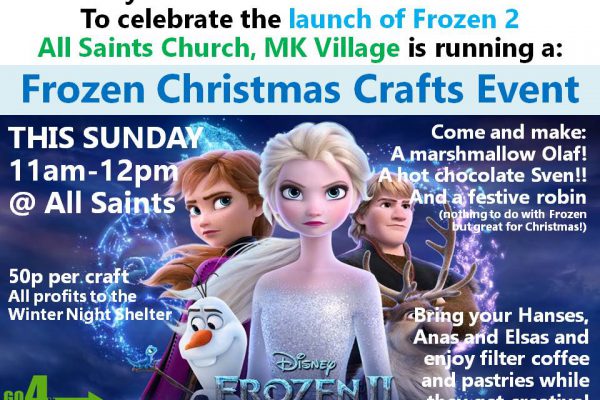 Frozen 2 Christmas Crafts Event http://www.go4th.org.uk